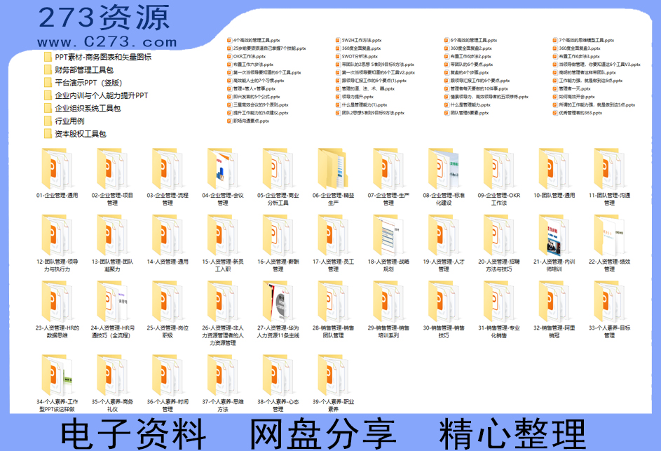 企业发展与个人成长1300套企业培训PPT课件-273资源